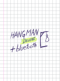 Logo: Hangman Deluxe + Bluetooth