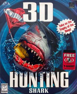 Logo: 3D Hunting Shark
