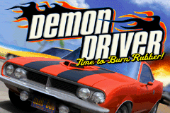 Logo: Demon Driver: Time to Burn Rubber!