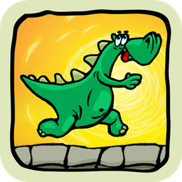Logo: Running Dino