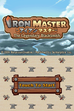 Logo: Iron Master: The Legendary Blacksmith