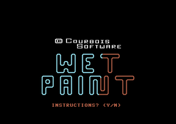 Logo: Wet Paint