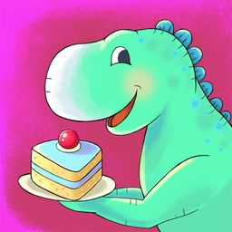 Logo: Jonty the Dinosaur's Birthday