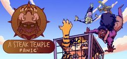 Logo: A Steak Temple Panic
