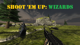 Logo: Shoot 'Em Up: Wizards