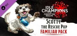 Logo: Idle Champions of the Forgotten Realms: Scotty the Rescue Pup Familiar Pack
