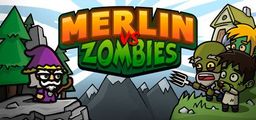 Logo: Merlin vs Zombies