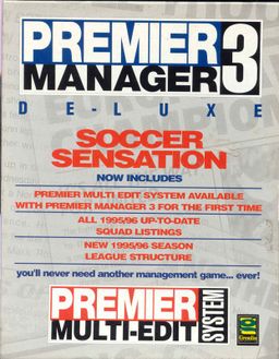 Logo: Premier Manager 3 De-Luxe
