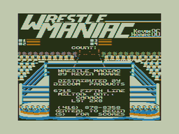 Logo: Wrestle Maniac