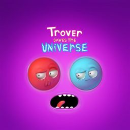 Logo: Trover Saves the Universe