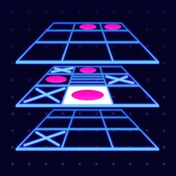 Logo: Tic Tac Toe in 3D