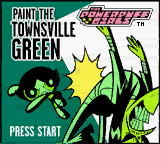 Logo: The Powerpuff Girls: Paint the Townsville Green