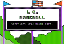 Logo: I. Q. Baseball
