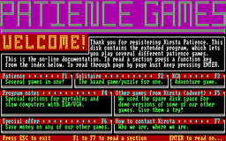 Logo: Patience Games
