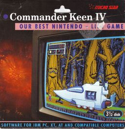 Logo: Commander Keen 4: Secret of the Oracle