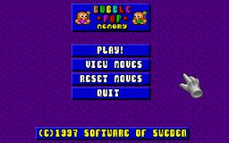 Logo: Bubble Pop Memory