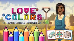 Logo: Love Colors: Everyday Pixels