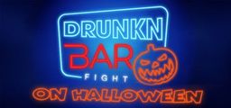 Logo: Drunkn Bar Fight on Halloween