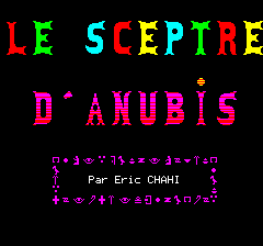 Logo: Le Sceptre d'Anubis