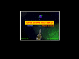 Logo: Just Shoot The Thing!
