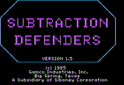 Logo: Subtraction Defenders