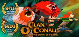 Logo: Clan O'Conall and the Crown of the Stag