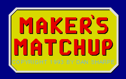 Logo: Maker's Matchup