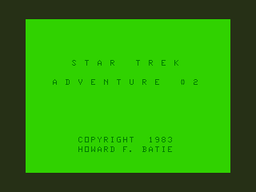 Logo: Star Trek Adventure #2