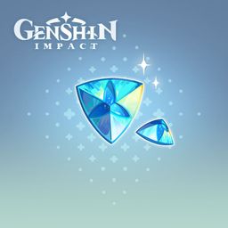Logo: Genshin Impact: 60 Genesis Crystals