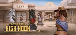 Logo: Chess Knights: High Noon
