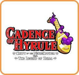 Logo: Cadence of Hyrule: Crypt of the NecroDancer featuring the Legend of Zelda