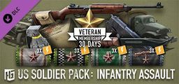 Logo: Heroes & Generals: US Soldier Pack: Infantry Assault