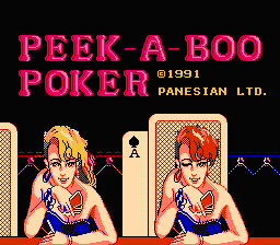 Logo: Peek-A-Boo Poker