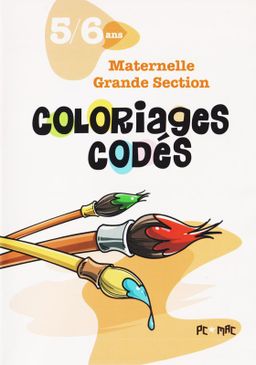 Logo: Coloriages Codés: Maternelle Grande Section