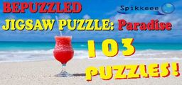 Logo: Bepuzzled Jigsaw Puzzle: Paradise