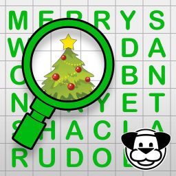 Logo: Christmas Word Search by POWGI