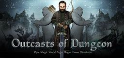 Logo: Outcasts of Dungeon: Epic Magic World Fight Rogue Game Simulator