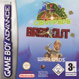 Logo: Centipede / Breakout / Warlords