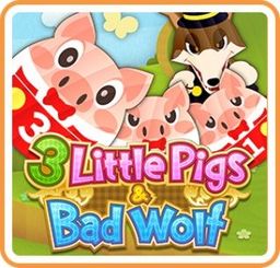 Logo: 3 Little Pigs & Bad Wolf
