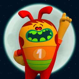 Logo: Bugsted: Back to the Moon