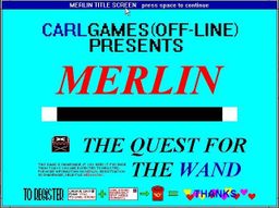 Logo: Merlin: Quest for the Wand