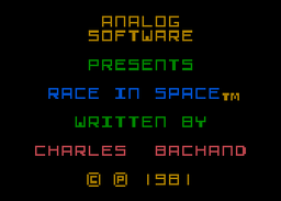 Logo: Race in Space
