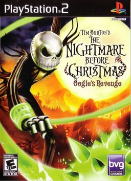 Logo: Tim Burton's The Nightmare Before Christmas: Oogie's Revenge