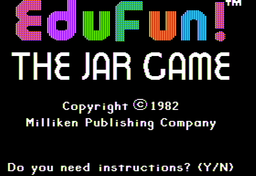 Logo: Edufun! The Jar Game & Chaos