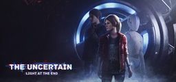 Logo: The Uncertain: Light at the End