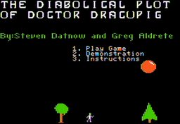 Logo: The Diabolical Plot of Doctor Dracupig