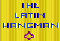 Logo: The Latin Hangman
