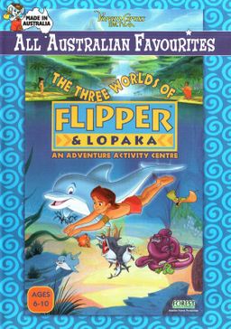 Logo: The Three Worlds of Flipper and Lopaka