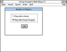 Logo: Penny Penguin's Math Bingo