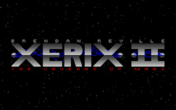 Logo: Xerix II: The Caverns of Mars